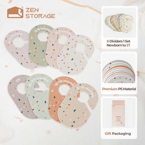 Baby Clothes Dividers for Closet - 8 Pcs