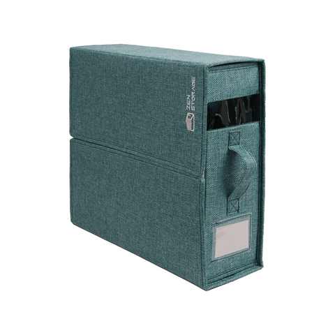 ZenStorage Foldable Sheet Storage Box (King & Queen Size) with Window and Label