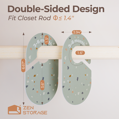 Baby Clothes Dividers for Closet - 8 Pcs