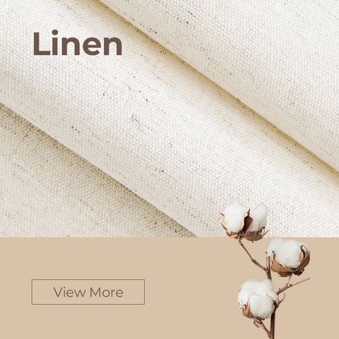 Undyed Linen Fabric Series