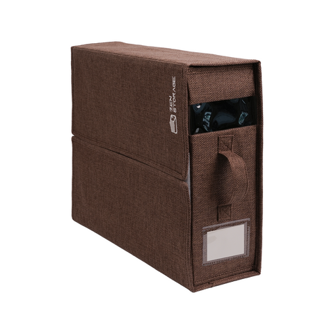 ZenStorage Foldable Sheet Storage Box (King & Queen Size) with Window and Label